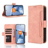 Xiaomi 17T Pro Kortholder Pung Etui - Pink
