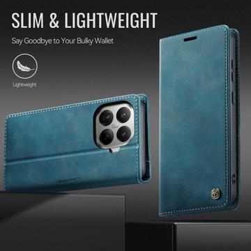 Xiaomi 17T Pro Caseme 033 Pung Etui med Kalvemønster og RFID-blokering - Grøn