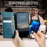 Xiaomi 17T Pro Caseme 033 Pung Etui med Kalvemønster og RFID-blokering - Grøn