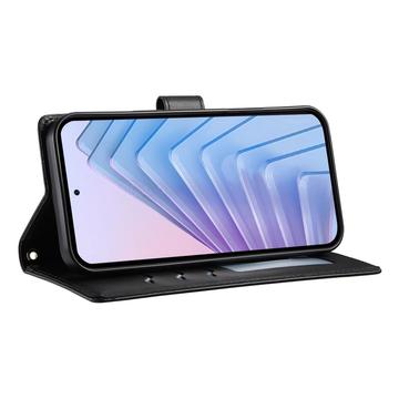 Xiaomi 17T Pro Luksus Vatteret Pung - sort