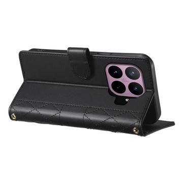Xiaomi 17T Pro Luksus Vatteret Pung - sort