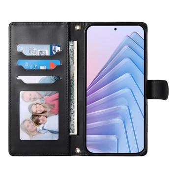 Xiaomi 17T Pro Luksus Vatteret Pung - sort