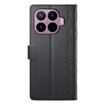 Xiaomi 17T Pro Luksus Vatteret Pung - sort