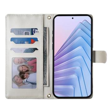 Xiaomi 17T Pro Luksus Vatteret Pung - Beige