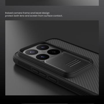 Xiaomi 17T Pro Nillkin CamShield Pro Hybrid Cover - Gennemsigtig sort