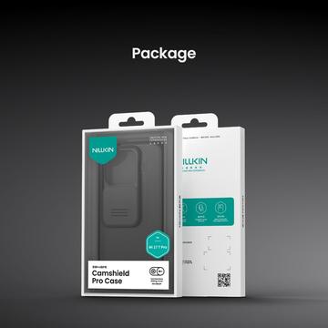 Xiaomi 17T Pro Nillkin CamShield Pro Hybrid Cover - Gennemsigtig sort