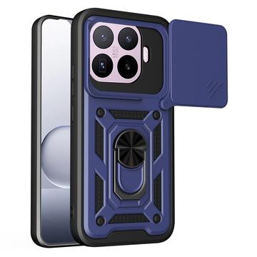 Xiaomi 17T Pro Roterende Ring Hybrid Cover med Kameraskjold - Blå