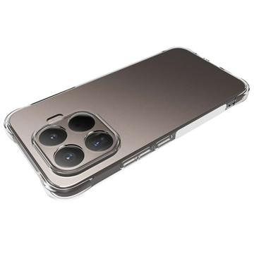 Xiaomi 17T Pro Stødsikkert Silikone Cover - Gennemsigtig