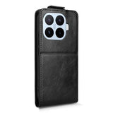 Xiaomi 17T Pro lodret flip-etui med stativ - sort