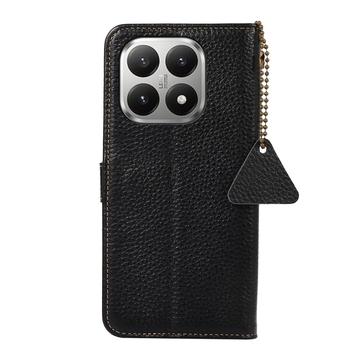 Xiaomi 17T Pro Pung læder cover med RFID - sort