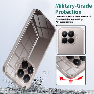 Xiaomi 17T Ridsefast Hybrid Cover - Gennemsigtig