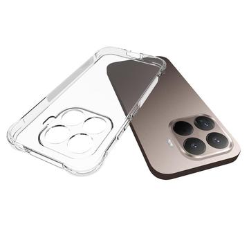 Xiaomi 17T Stødsikkert Silikone Cover - Gennemsigtig