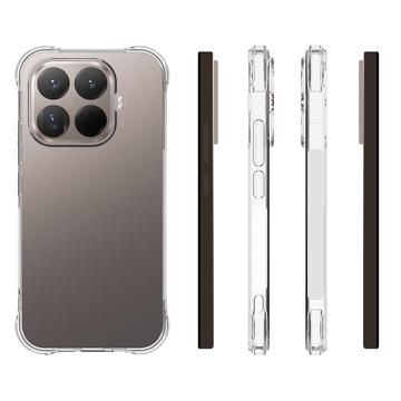 Xiaomi 17T Stødsikkert Silikone Cover - Gennemsigtig