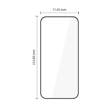 Xiaomi 17T Tech-Protect Glass Fit+ Skærmbeskyttelse Hærdet Glas - 2 stk. - Sort