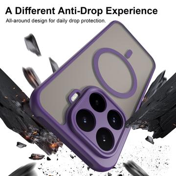 Xiaomi 17T UltraGuard Matte MagSafe Cover - Mørk lilla