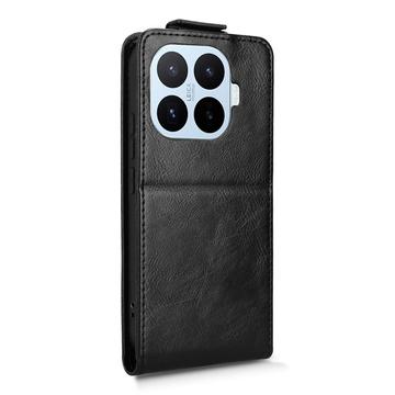 Xiaomi 17T lodret flip-etui med stativ - sort