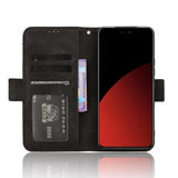 Xiaomi Civi 4 Pro/14 Civi Pung Cover med Kortholder - Sort