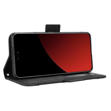 Xiaomi Civi 4 Pro/14 Civi Pung Cover med Kortholder - Sort