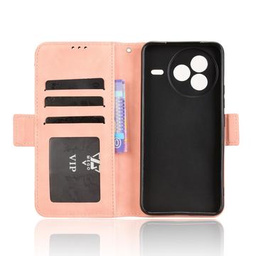 Xiaomi Civi 5 Pro Kortholder Pung Etui - Pink