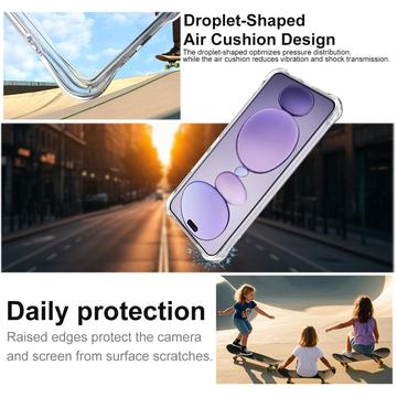 Xiaomi Civi 5 Pro Imak Faldsikkert TPU Cover - Gennemsigtig