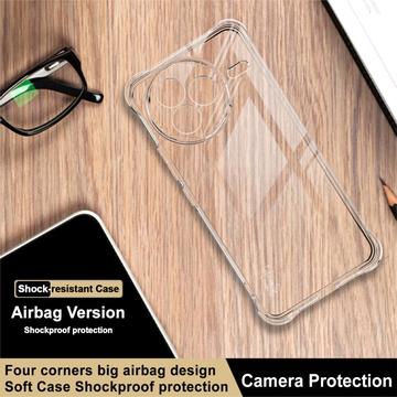 Xiaomi Civi 5 Pro Imak Faldsikkert TPU Cover - Gennemsigtig