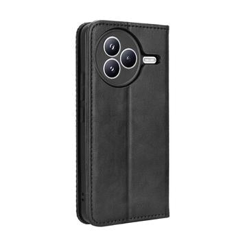 Xiaomi Civi 5 Pro Retro Pung Taske med Magnetisk Lukning - Sort
