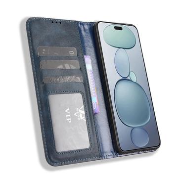 Xiaomi Civi 5 Pro Retro Pung Taske med Magnetisk Lukning - Blå