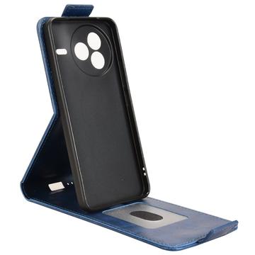 Xiaomi Civi 5 Pro lodret flip-etui med stativ - mørkeblå
