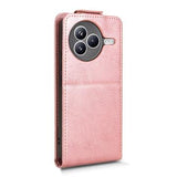 Xiaomi Civi 5 Pro lodret flip-etui med stativ - rosaguld