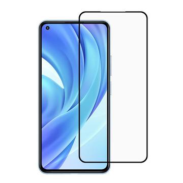 Xiaomi Mi 11 Lite 5G Skærmbeskyttelse Hærdet Glas - 9H - Full Fit - Sort Kant
