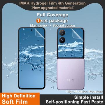Xiaomi Mix Flip 2 Imak Hydrogel IV-beskyttelsessæt - 2 stk. - Klar