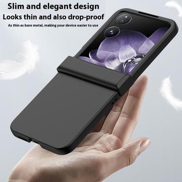 Xiaomi Mix Flip 2 Gummibelagt Plastik Cover - Grøn