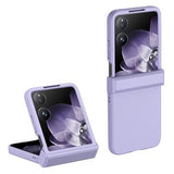 Xiaomi Mix Flip 2 Gummibelagt Plastik Cover - Lilla
