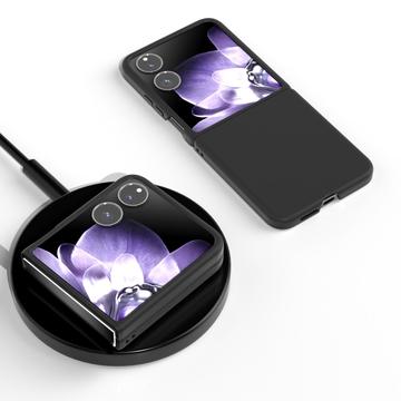 Xiaomi Mix Flip Gummibelagt Plastik Cover - Sort