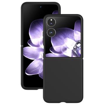 Xiaomi Mix Flip Gummibelagt Plastik Cover - Sort