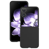 Xiaomi Mix Flip Gummibelagt Plastik Cover - Sort
