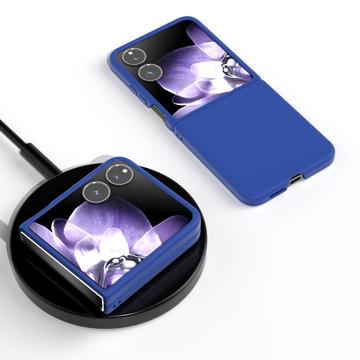 Xiaomi Mix Flip Gummibelagt Plastik Cover - Blå