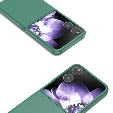 Xiaomi Mix Flip Gummibelagt Plastik Cover - Grøn