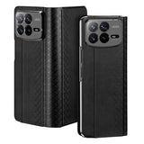 Xiaomi Mix Fold 4 Dux Ducis Bril Flip Cover - Sort
