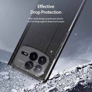 Xiaomi Mix Fold 4 Dux Ducis Bril Flip Cover - Sort