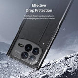 Xiaomi Mix Fold 4 Dux Ducis Bril Flip Cover - Sort
