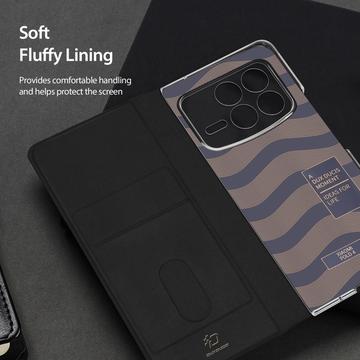 Xiaomi Mix Fold 4 Dux Ducis Bril Flip Cover - Sort