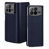 Xiaomi Mix Fold 4 Dux Ducis Bril Flip Cover - Blå