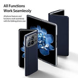 Xiaomi Mix Fold 4 Dux Ducis Bril Flip Cover - Blå