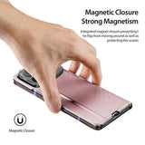 Xiaomi Mix Fold 4 Dux Ducis Bril Flip Cover - Pink