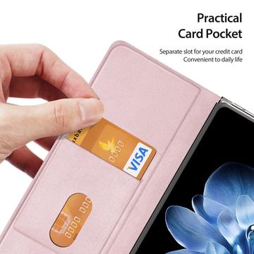 Xiaomi Mix Fold 4 Dux Ducis Bril Flip Cover - Pink