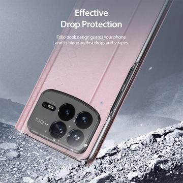 Xiaomi Mix Fold 4 Dux Ducis Bril Flip Cover - Pink