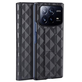 Xiaomi Mix Fold 4 Dux Ducis Fitt Magnetisk Flip Cover - Sort