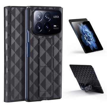 Xiaomi Mix Fold 4 Dux Ducis Fitt Magnetisk Flip Cover - Sort