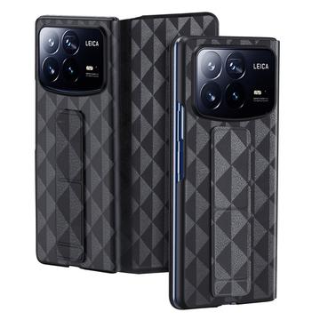 Xiaomi Mix Fold 4 Dux Ducis Fitt Magnetisk Flip Cover - Sort